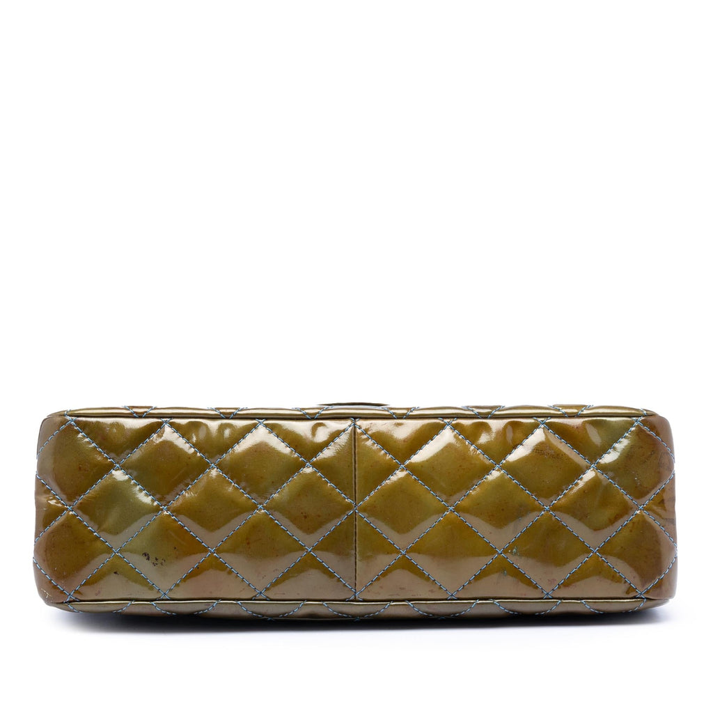 Chanel Quilted Patent Reissue 2.55 Double Flap 227