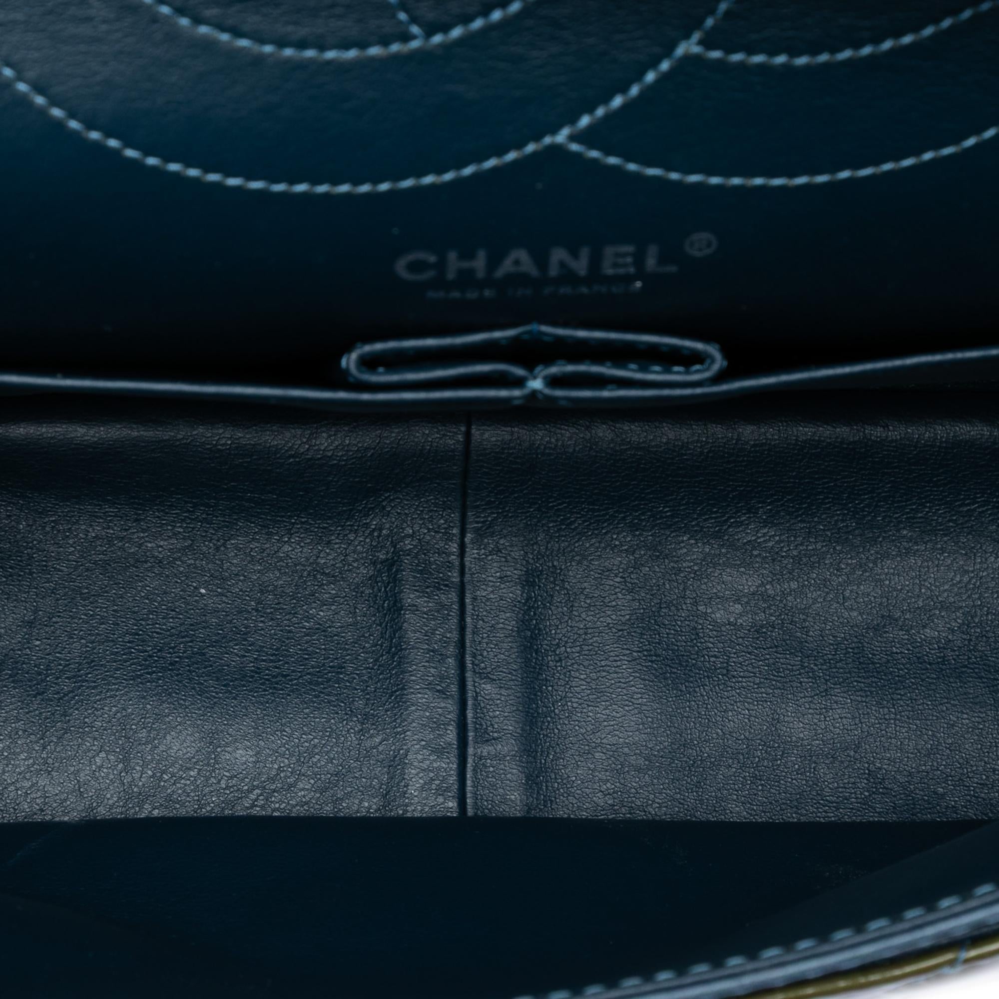 Chanel Quilted Patent Reissue 2.55 Double Flap 227