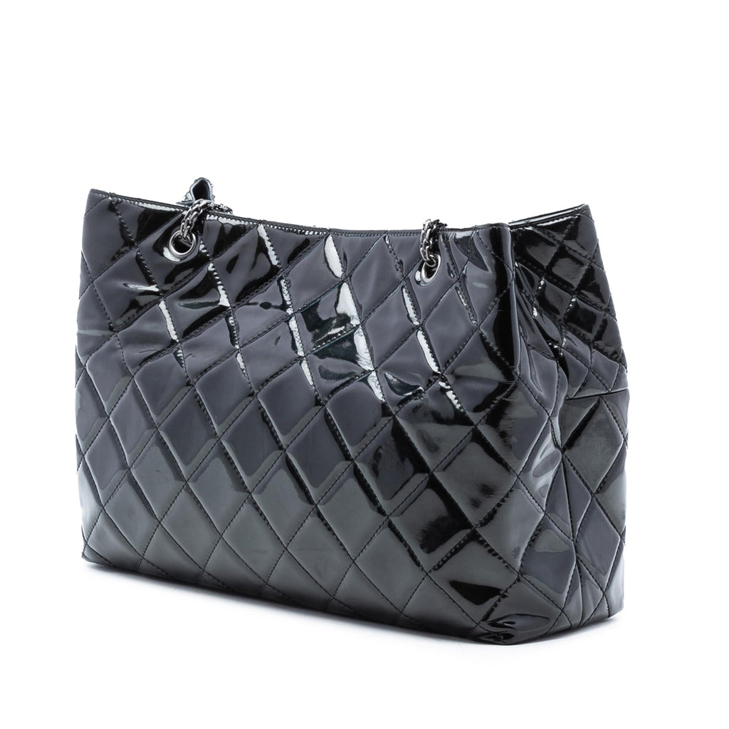 Chanel Quilted Patent Reissue 2.55 Tote