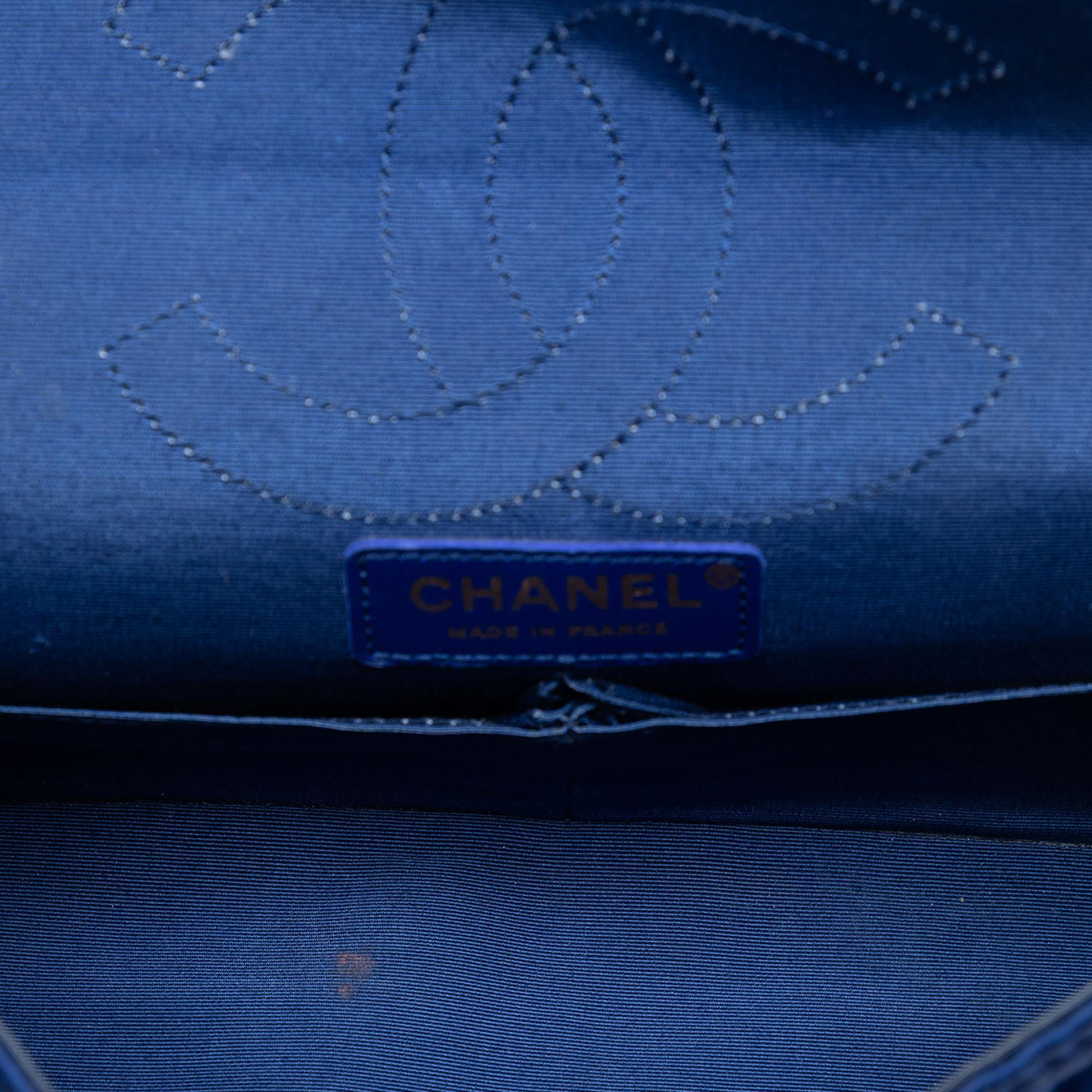 Chanel Quilted Satin Reissue 2.55 Double Flap 225