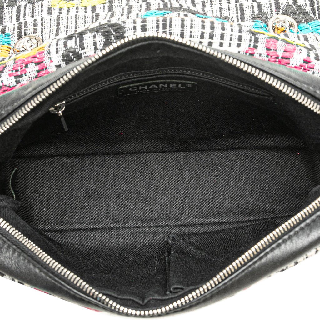 Chanel Quilted Tweed Fantasy Easy Flap