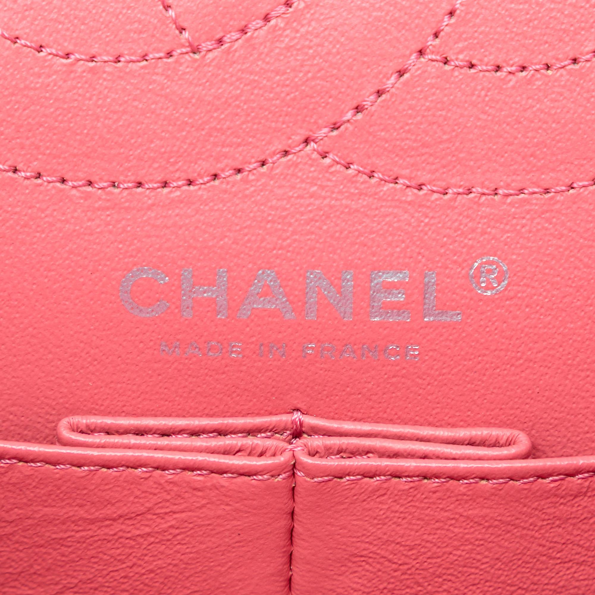 Chanel Quilted Tweed Reissue 2.55 Double Flap 225