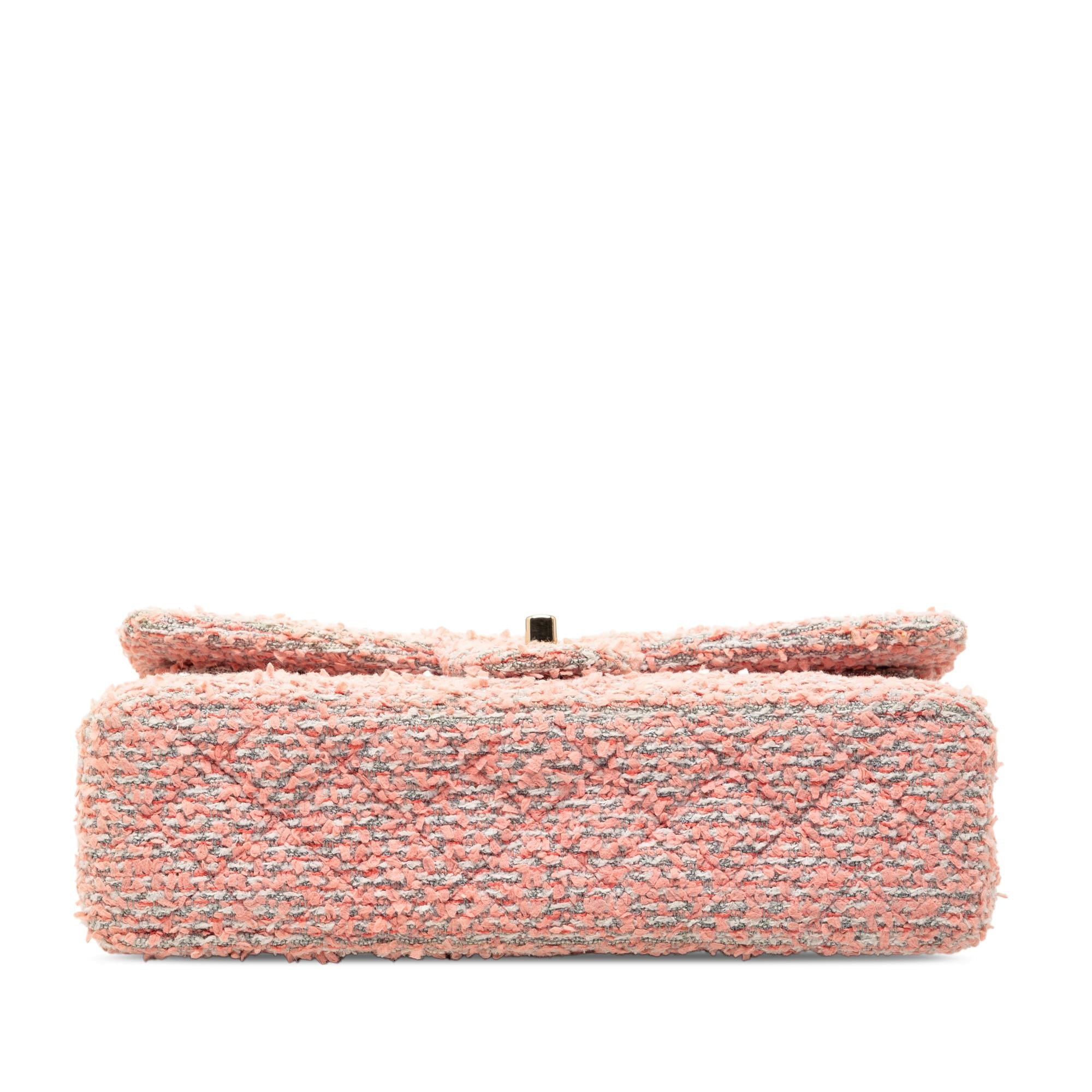 Chanel Quilted Tweed Reissue 2.55 Double Flap 225