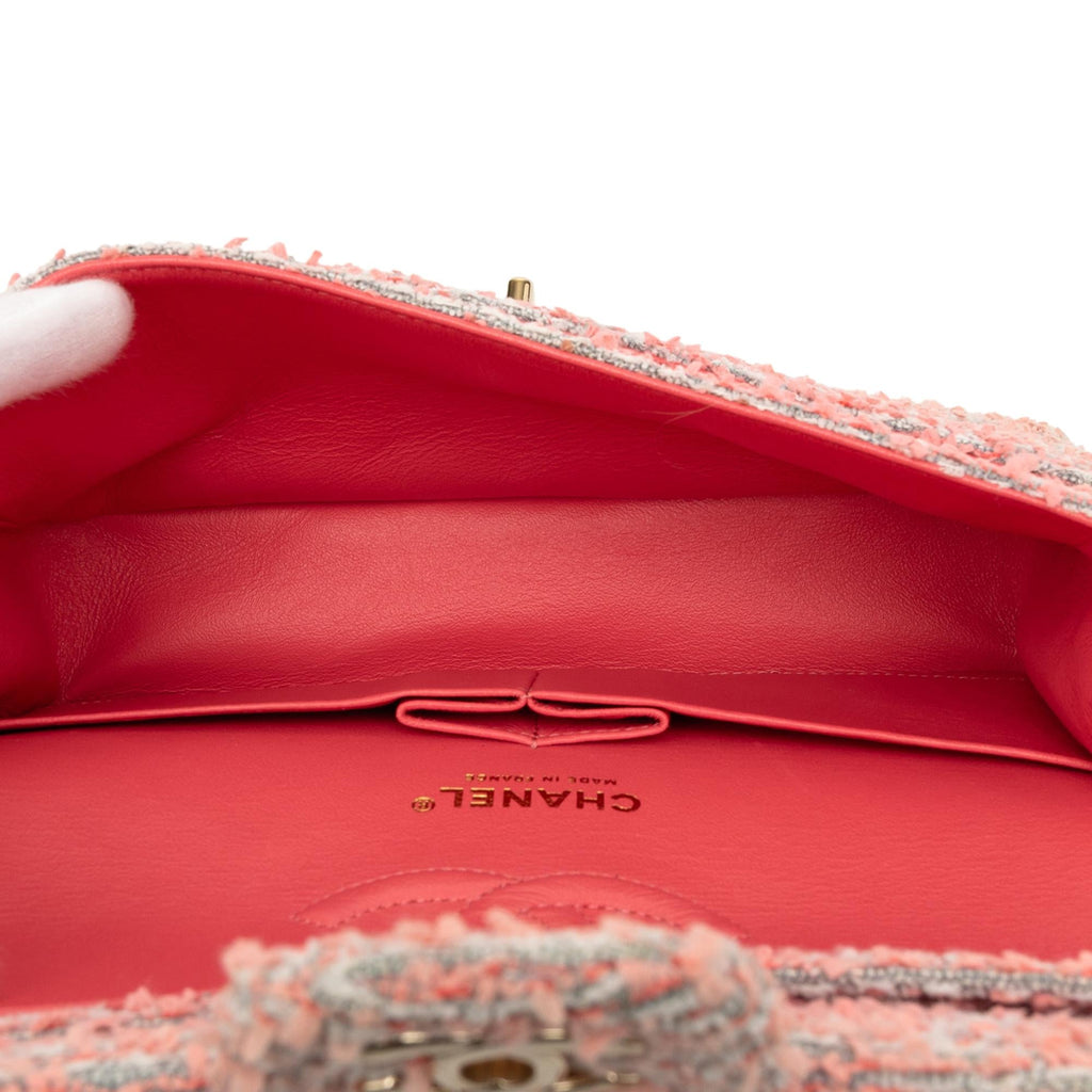 Chanel Quilted Tweed Reissue 2.55 Double Flap 225
