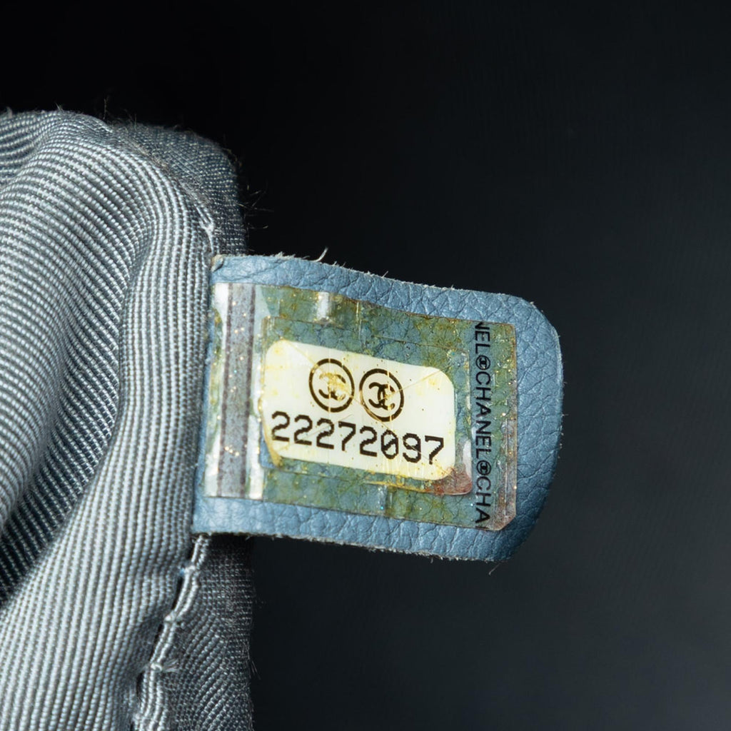 Chanel Quilted Washed Denim Urban Spirit Bucket Bag