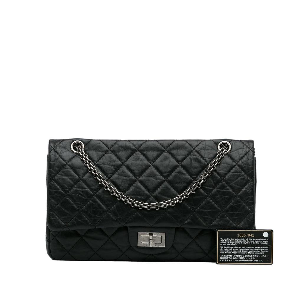 Chanel Reissue 2.55 Aged Calfskin Double Flap 227 (SHG-o5SdjV)