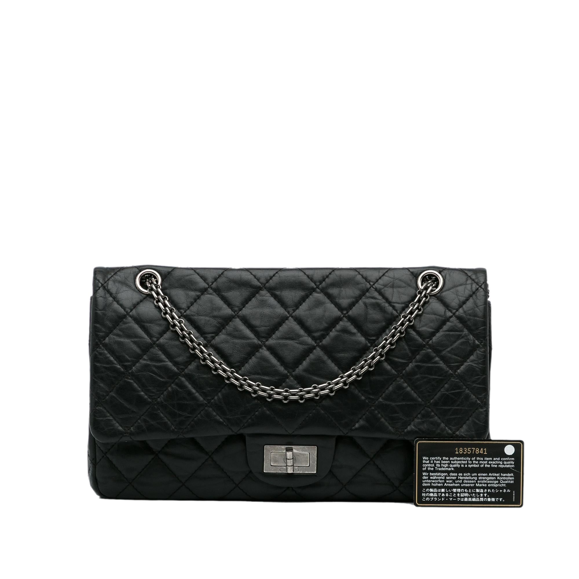Chanel Reissue 2.55 Aged Calfskin Double Flap 227 (SHG-o5SdjV)