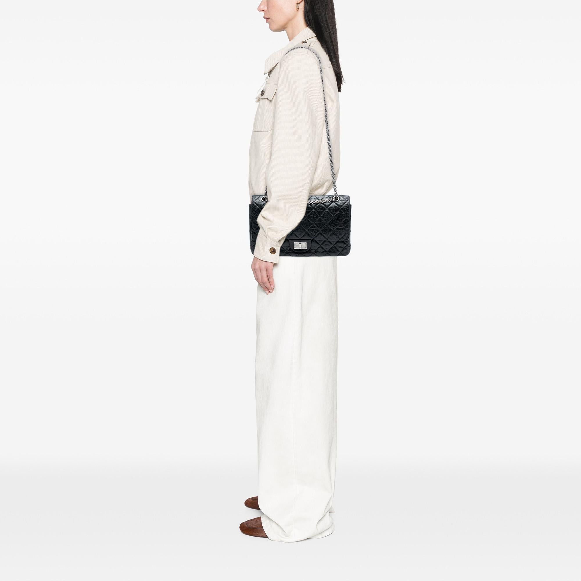 Chanel Reissue 2.55 Aged Calfskin Double Flap 227