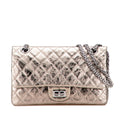 Chanel Reissue 2.55 Aged Metallic Calfskin Double Flap 225