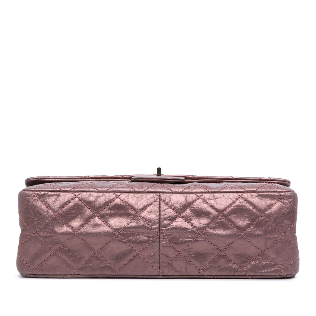 Chanel Reissue 2.55 Aged Metallic Calfskin Double Flap 226