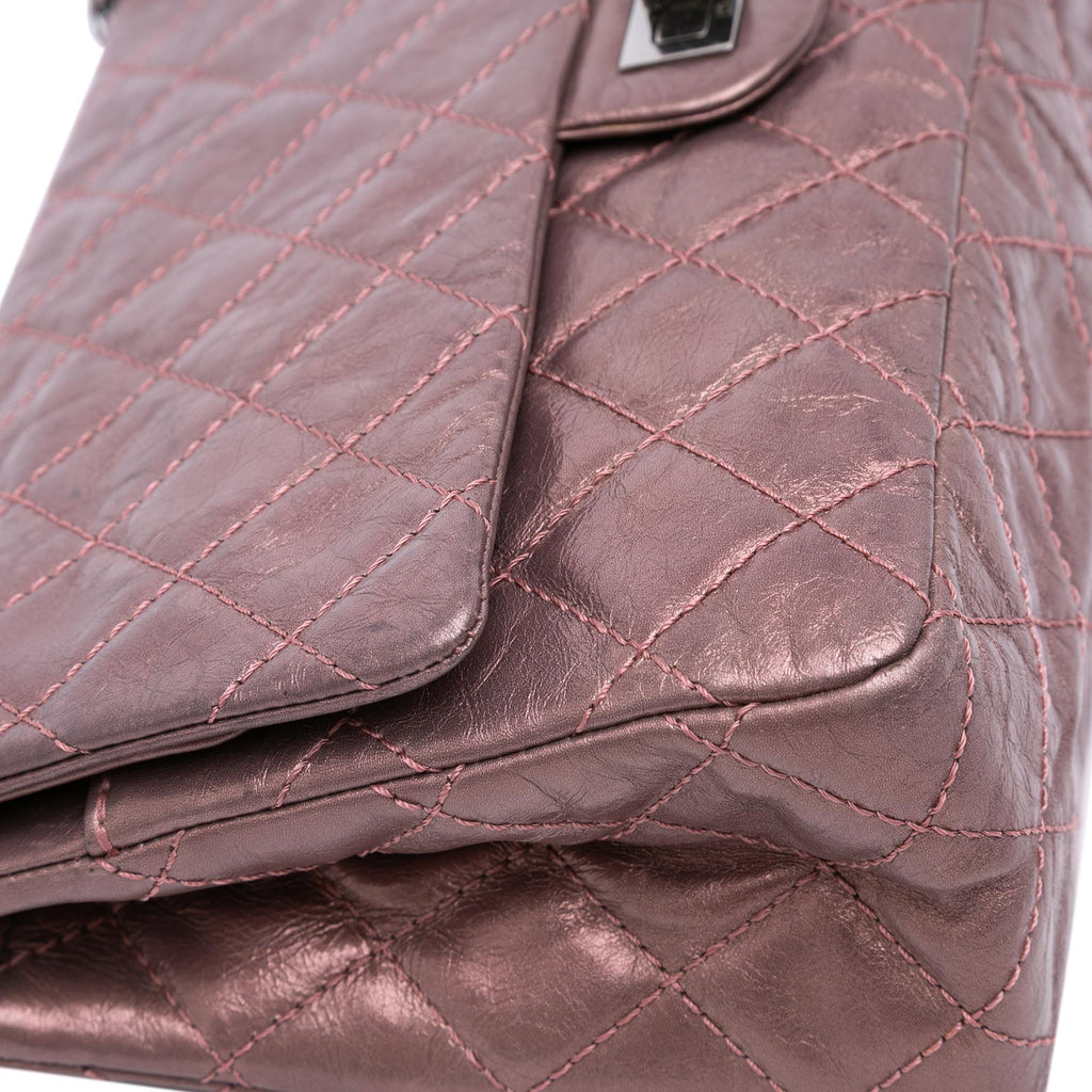 Chanel Reissue 2.55 Aged Metallic Calfskin Double Flap 226
