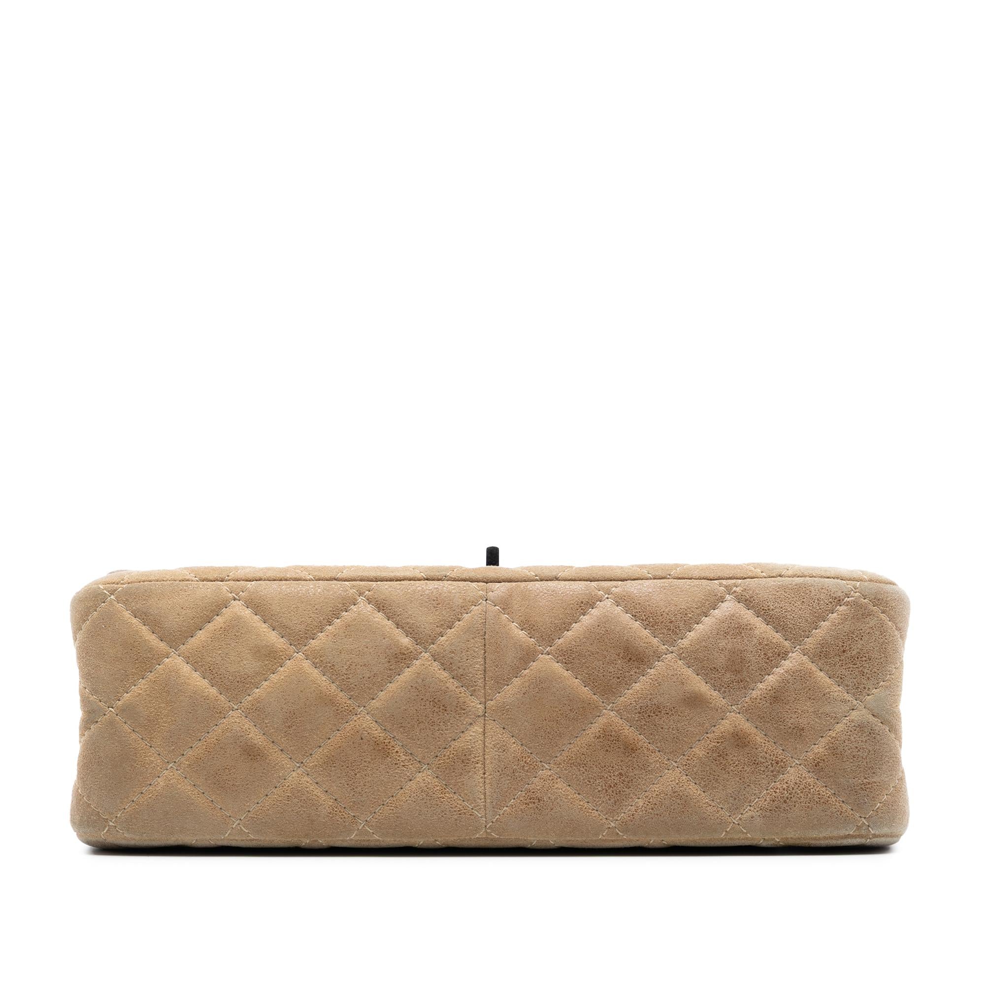 Chanel Reissue 2.55 Aged Metallic Calfskin Double Flap 227