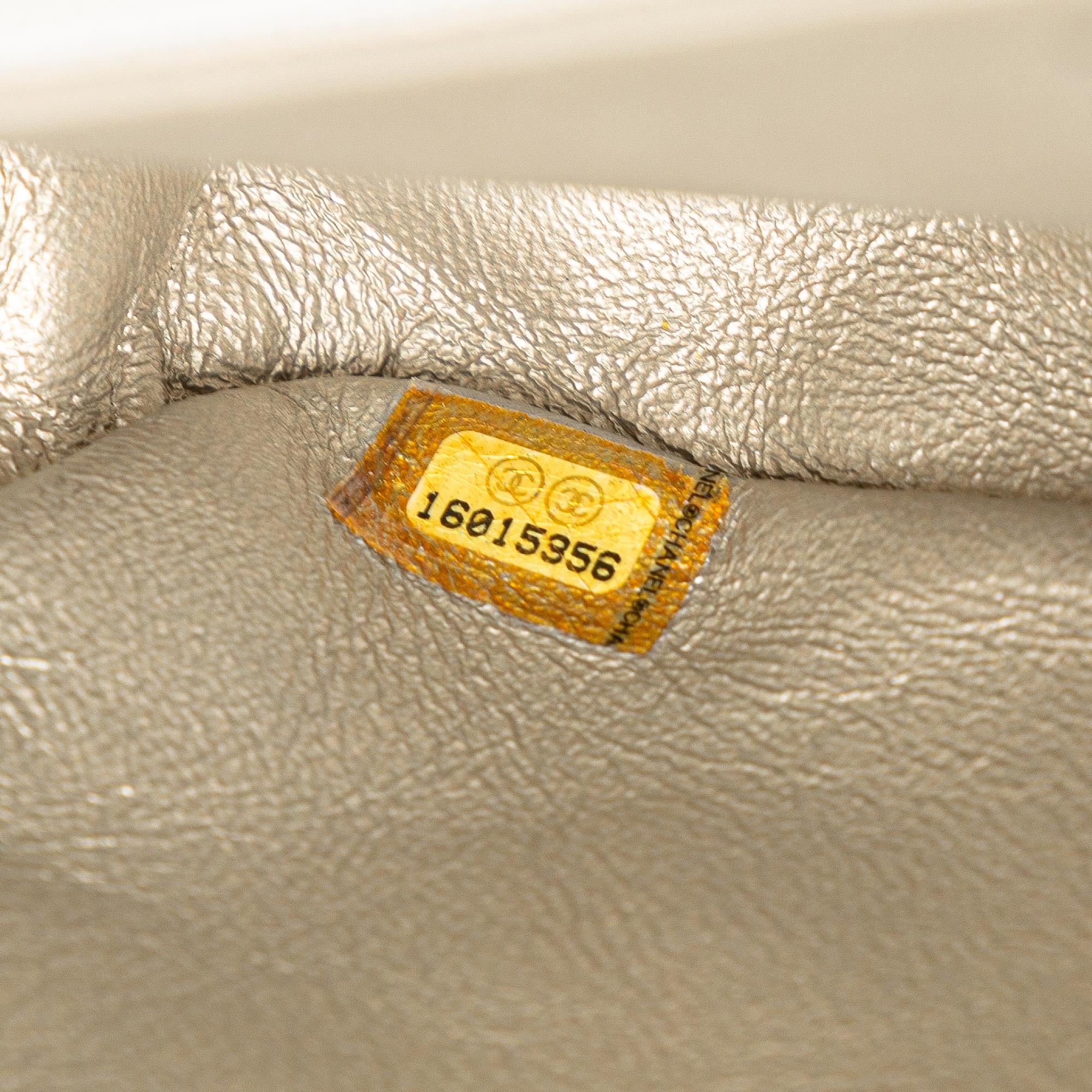 Chanel Reissue 2.55 Metallic Calfskin Reissue Roll Clutch