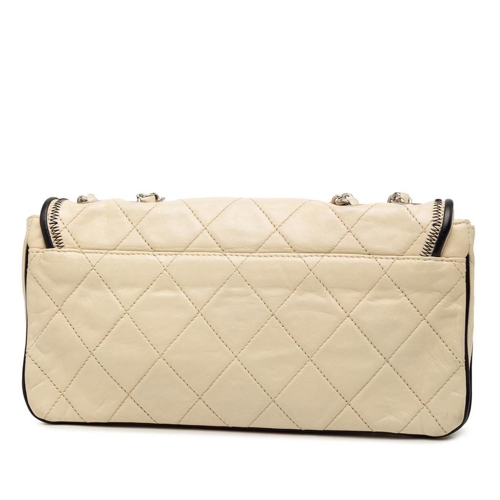 Chanel Reissue 2.55 Quilted Aged Lambskin East/West Flap