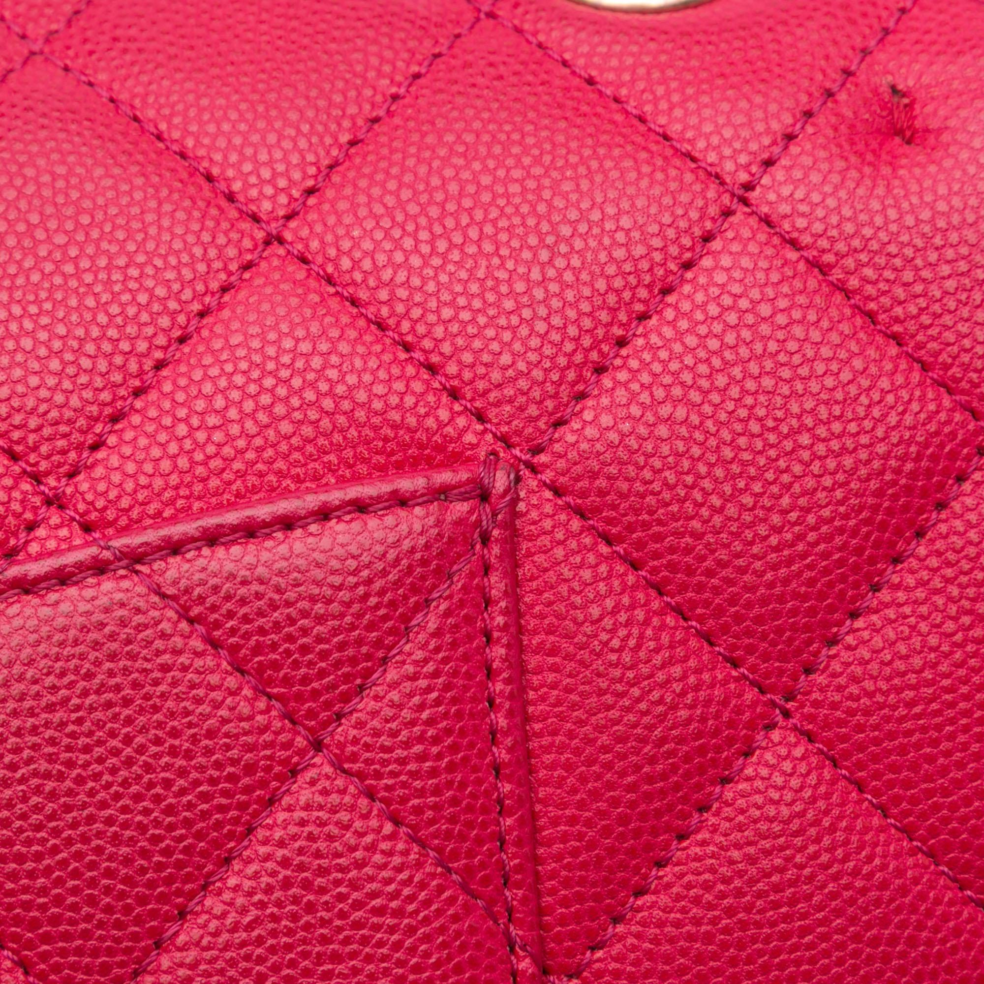 Chanel Reissue 2.55 Quilted Caviar Double Flap 226