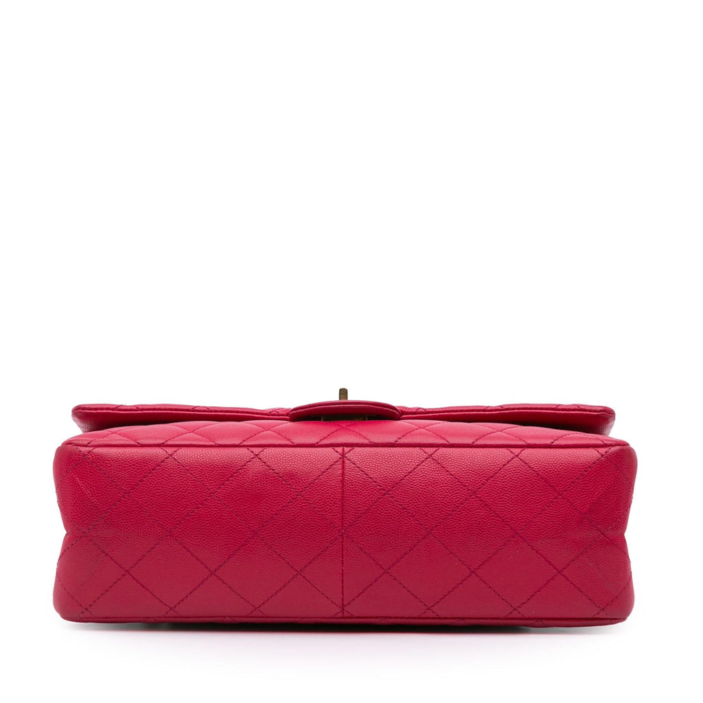 Chanel Reissue 2.55 Quilted Caviar Double Flap 226