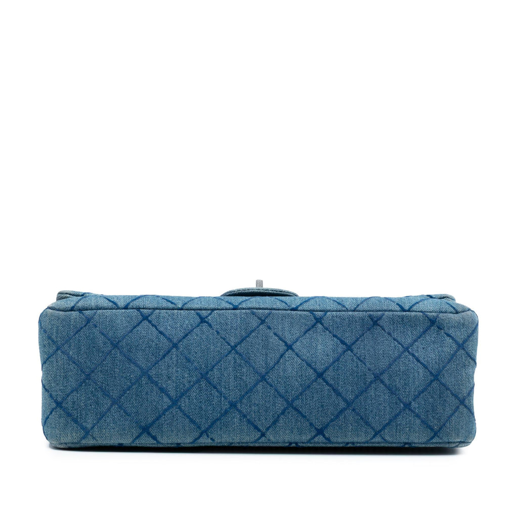 Chanel Reissue 2.55 Quilted Denim Double Flap 226