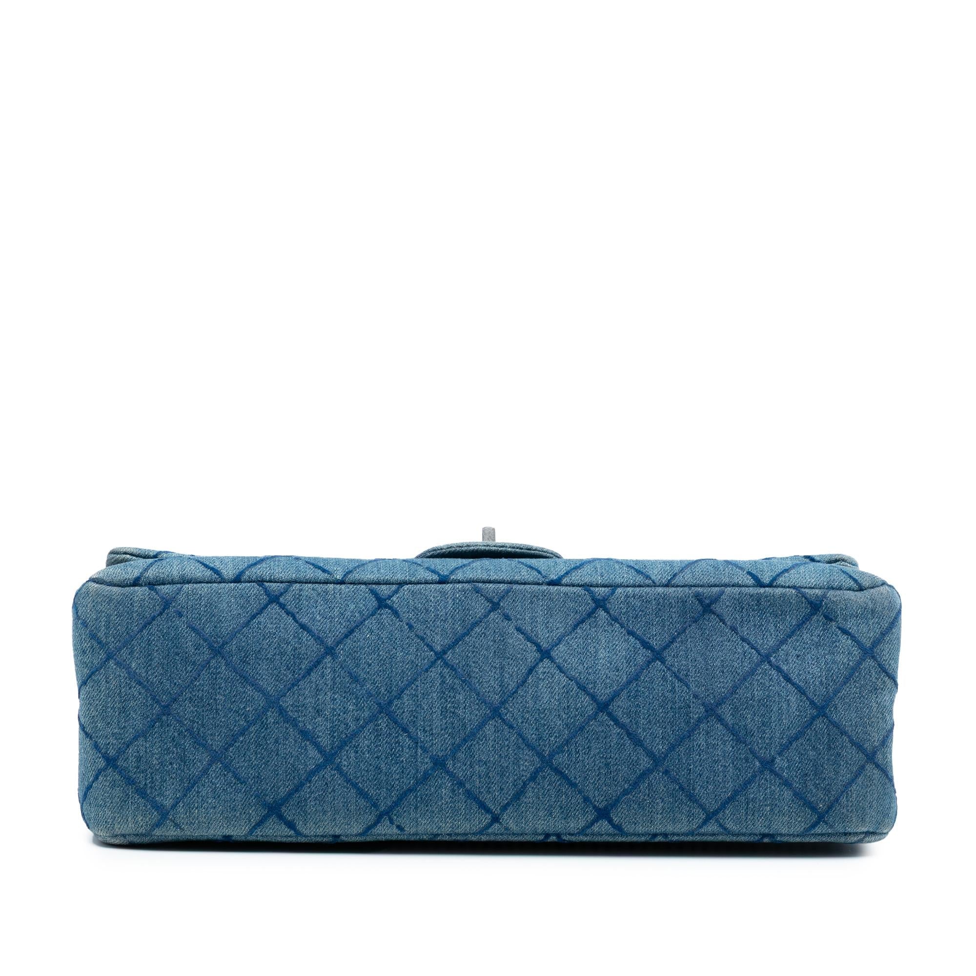 Chanel Reissue 2.55 Quilted Denim Double Flap 226