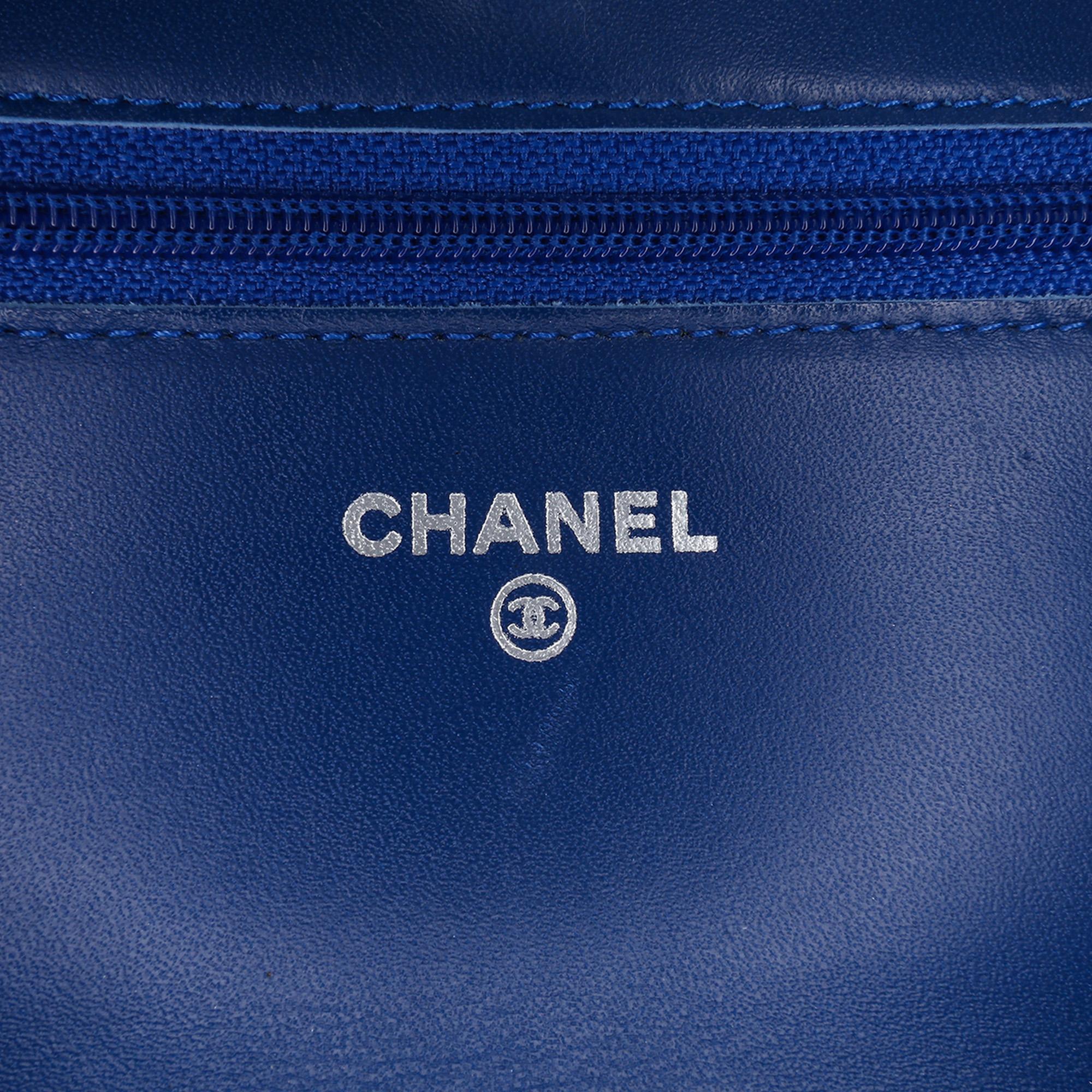 Chanel Reissue 2.55 Quilted Jersey Wallet On Chain
