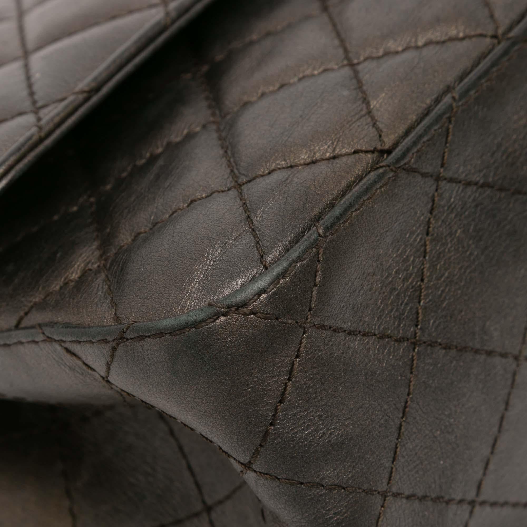 Chanel Reissue 2.55 Quilted Metallic Lambskin Double Flap 226