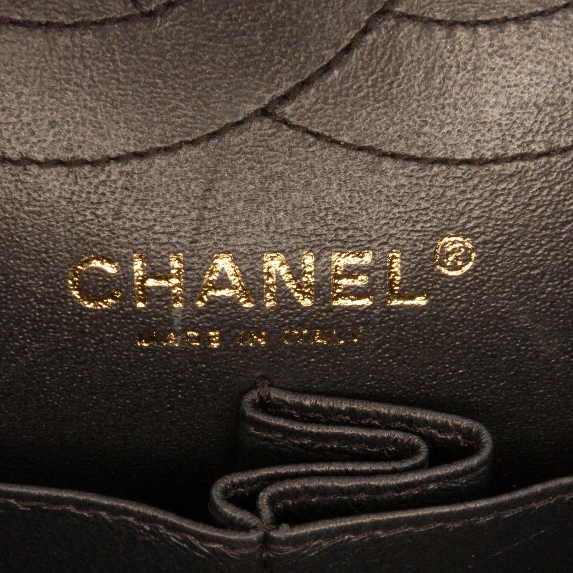 Chanel Reissue 2.55 Quilted Metallic Lambskin Double Flap 226