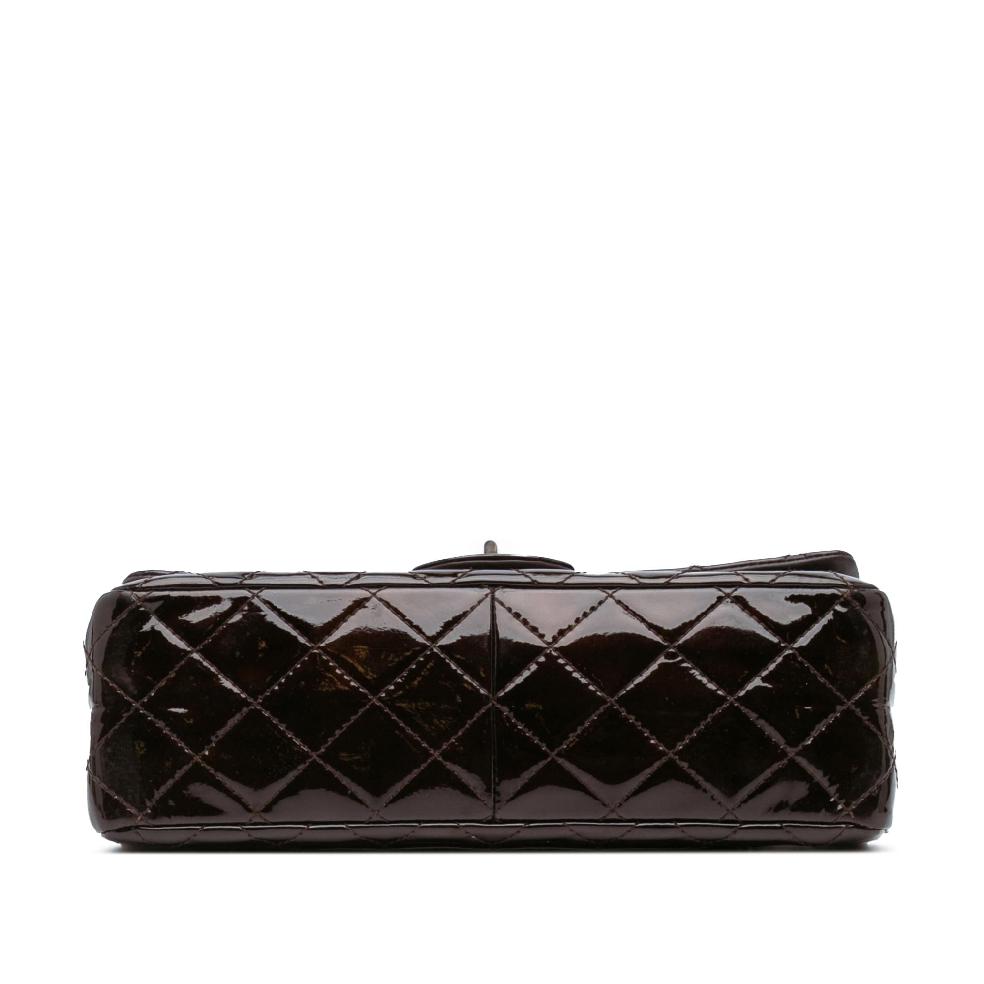 Chanel Reissue 2.55 Quilted Patent Double Flap 227