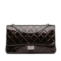 Chanel Reissue 2.55 Quilted Patent Double Flap 227