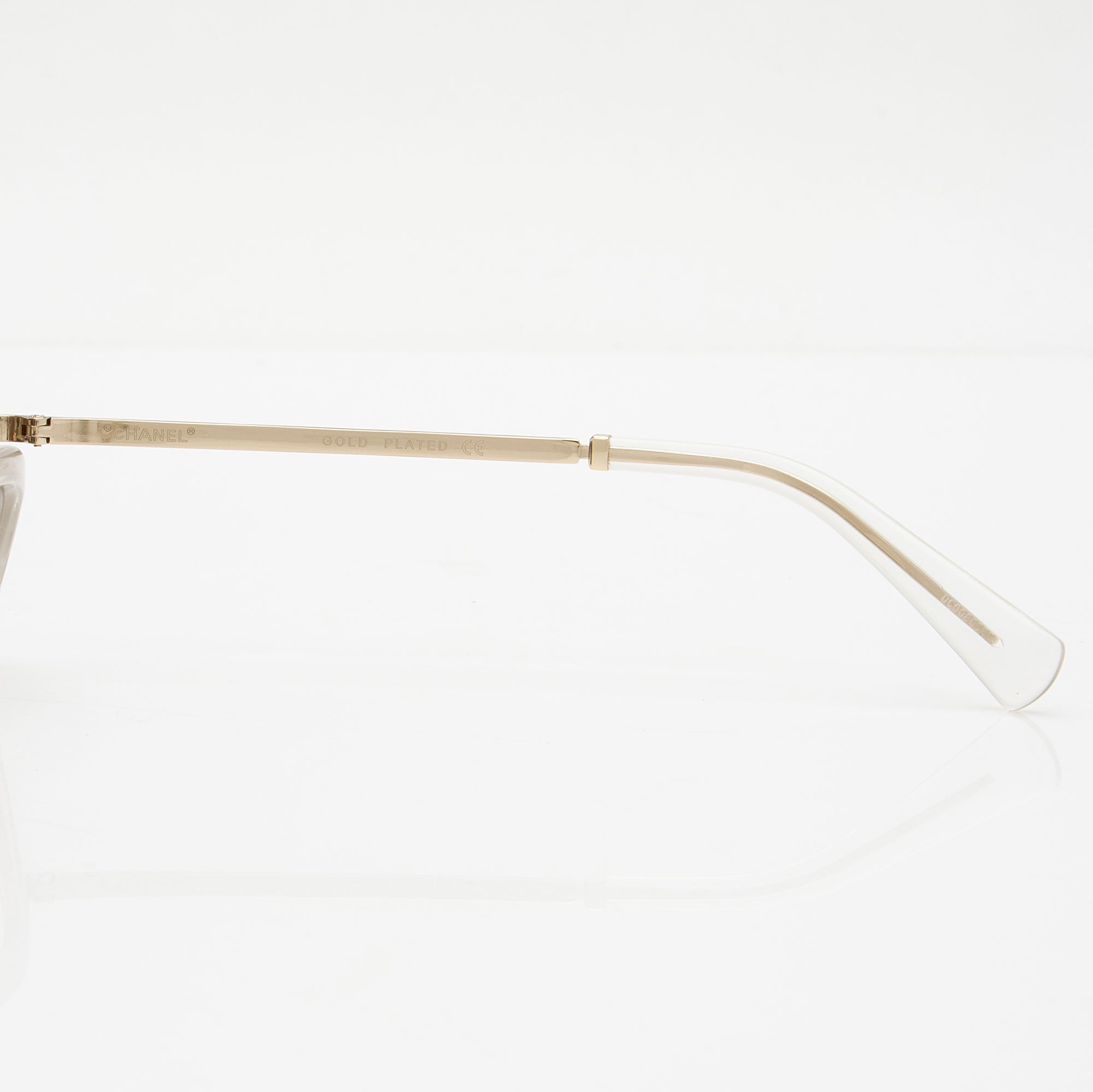 Chanel Rimless Round Sunglasses