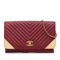 Chanel Rock Corner Chevron Flap Bag (SHG-xAzd8d)