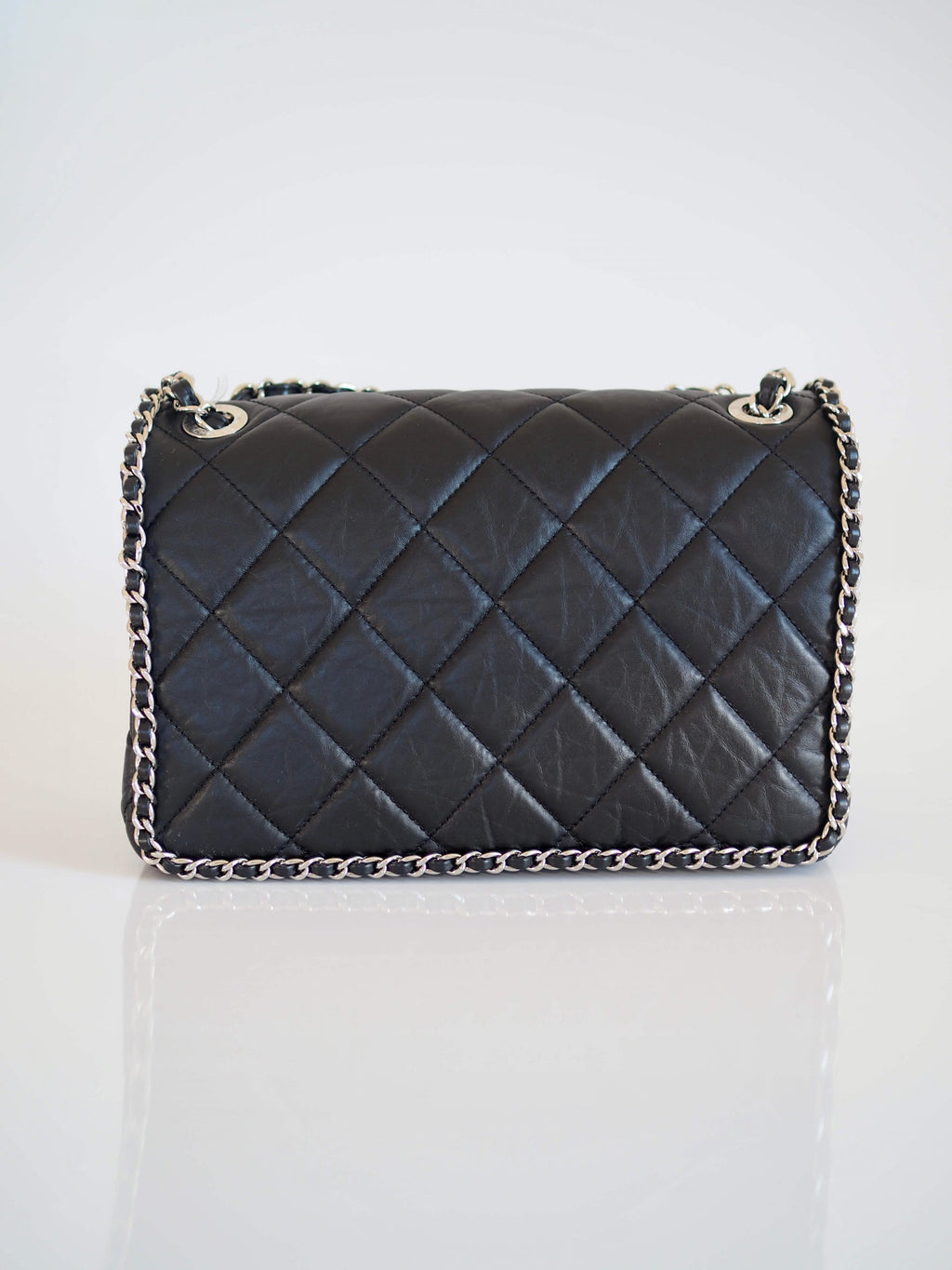 CHANEL RUNNING CHAIN AROUND FLAP BAG MEDIUM