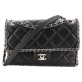 CHANEL RUNNING CHAIN AROUND FLAP BAG MEDIUM