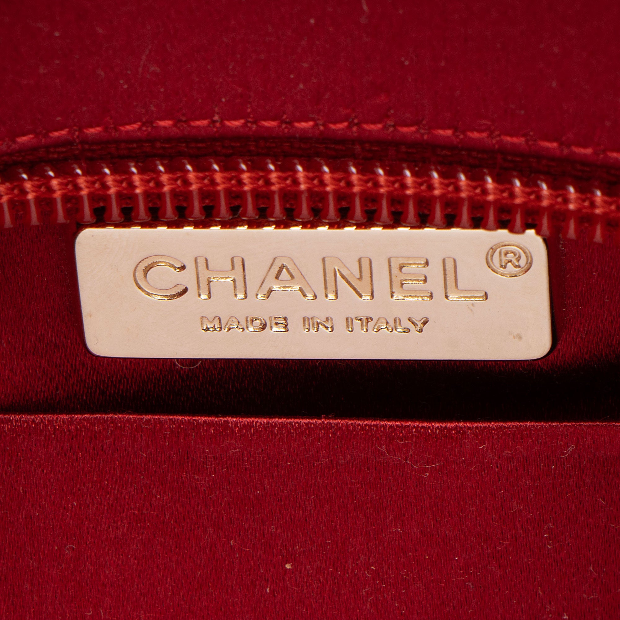 Chanel Satin Crystal Embellished Camellia Clutch on Chain