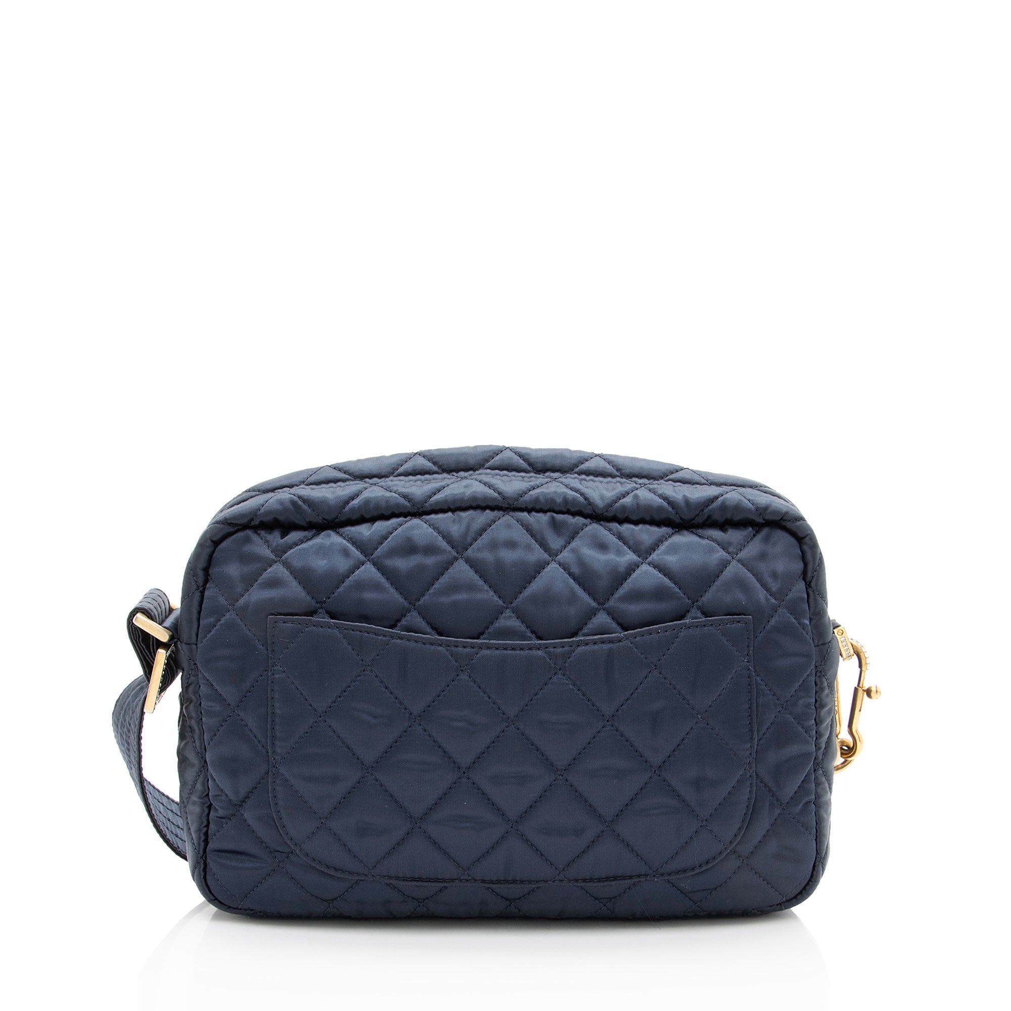 Chanel Satin Crystal Paris-Hamburg Small Camera Bag
