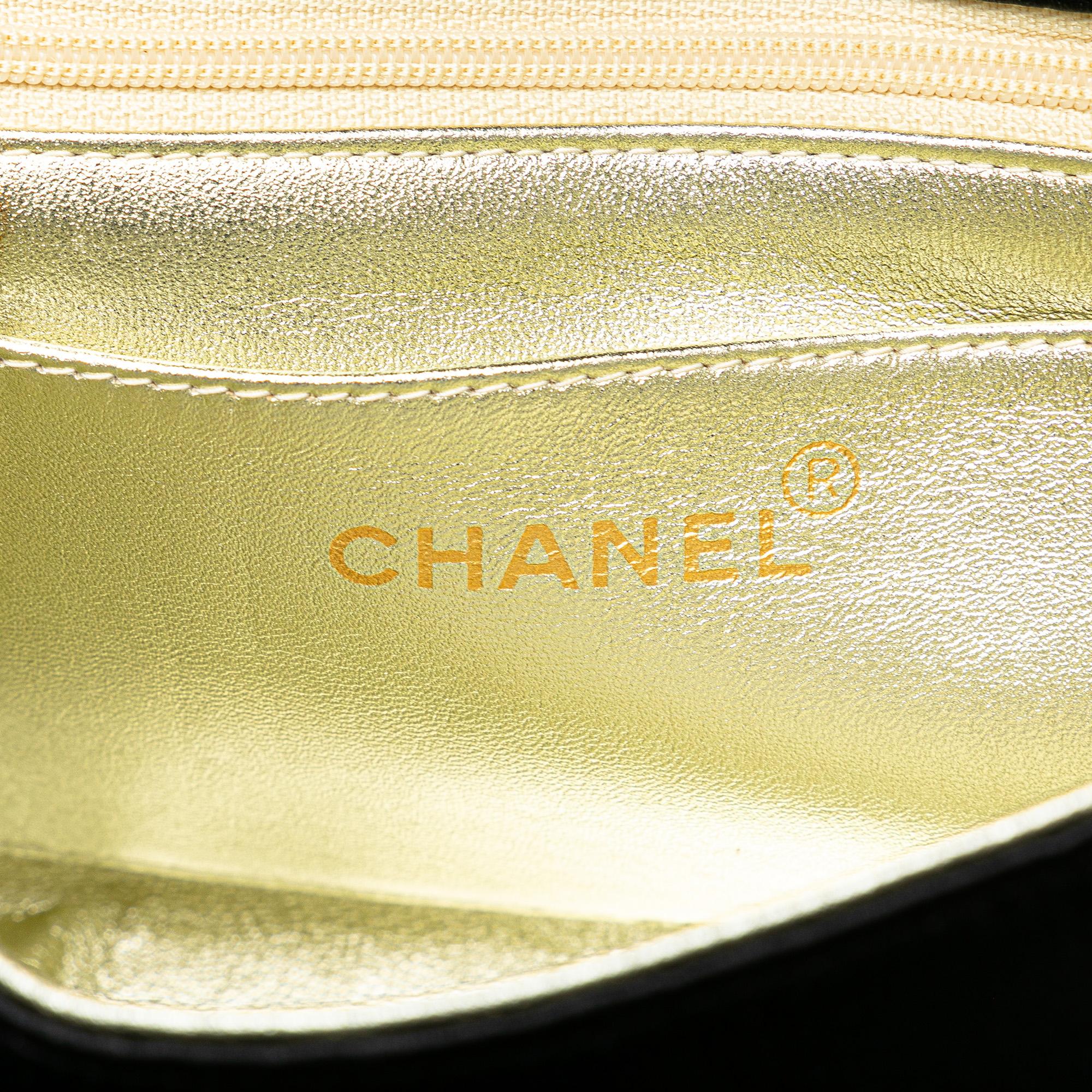 Chanel Satin Sequin Camellia Crossbody