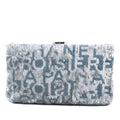 Chanel Satin Sequin Embroidered La Pausa Evening Clutch