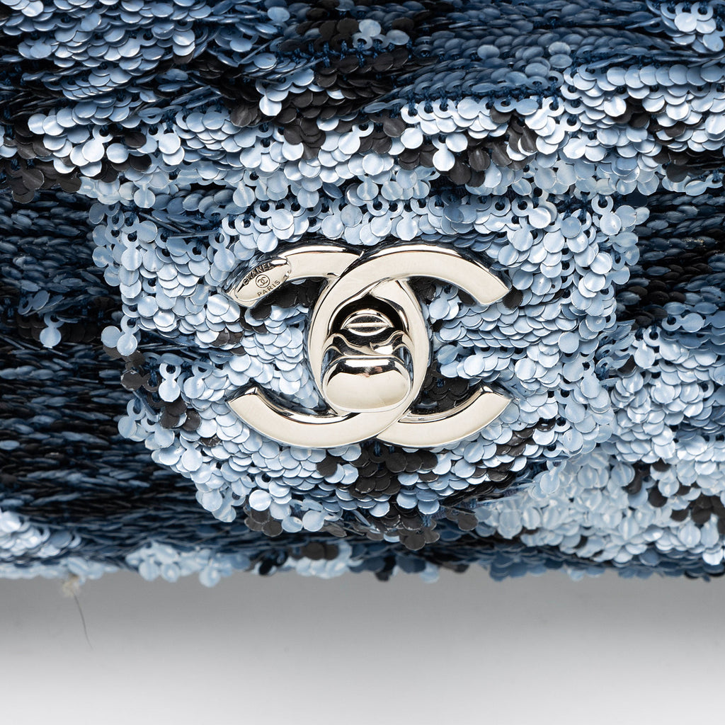 Chanel Sequin CC Rectangular Mini Flap Bag