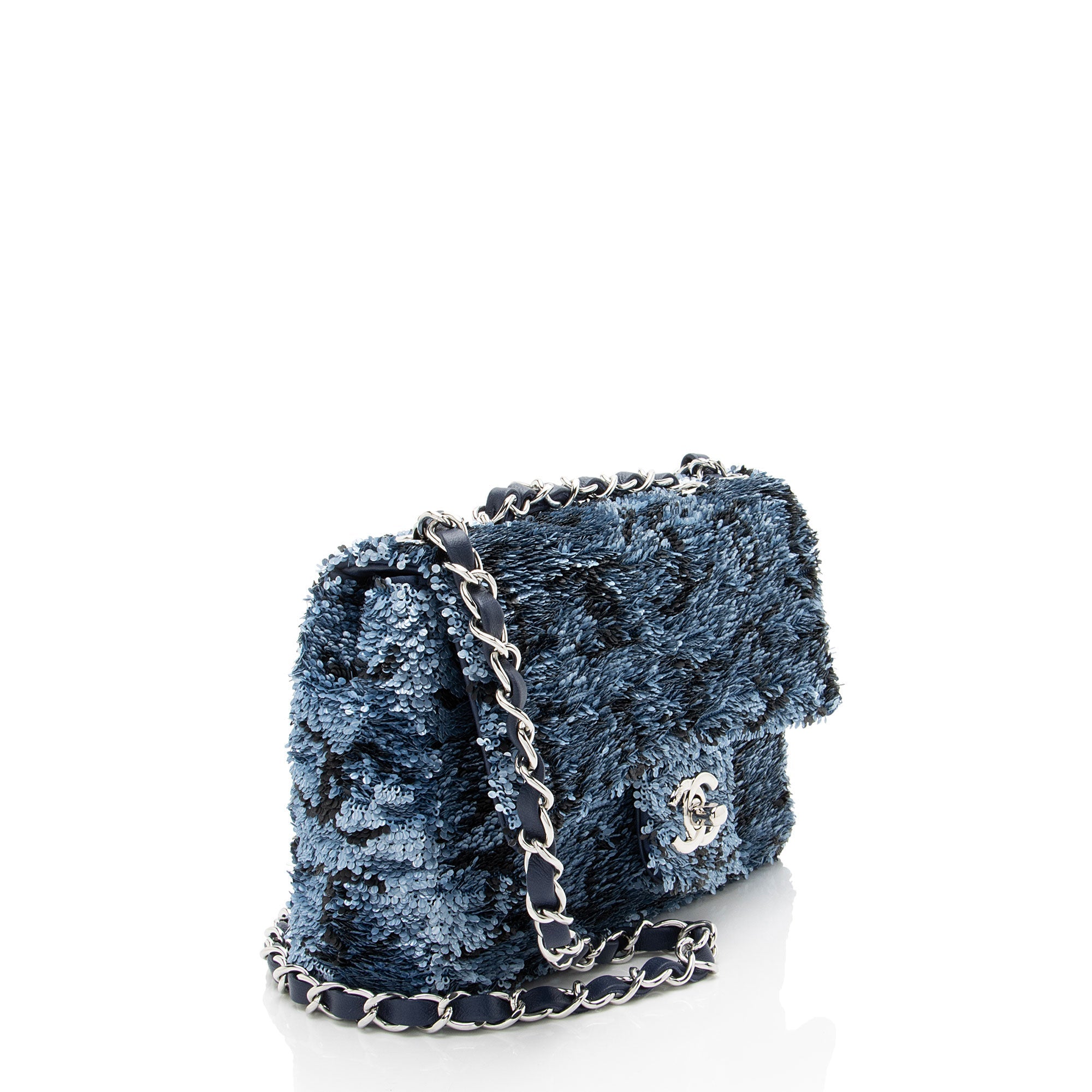 Chanel Sequin CC Rectangular Mini Flap Bag