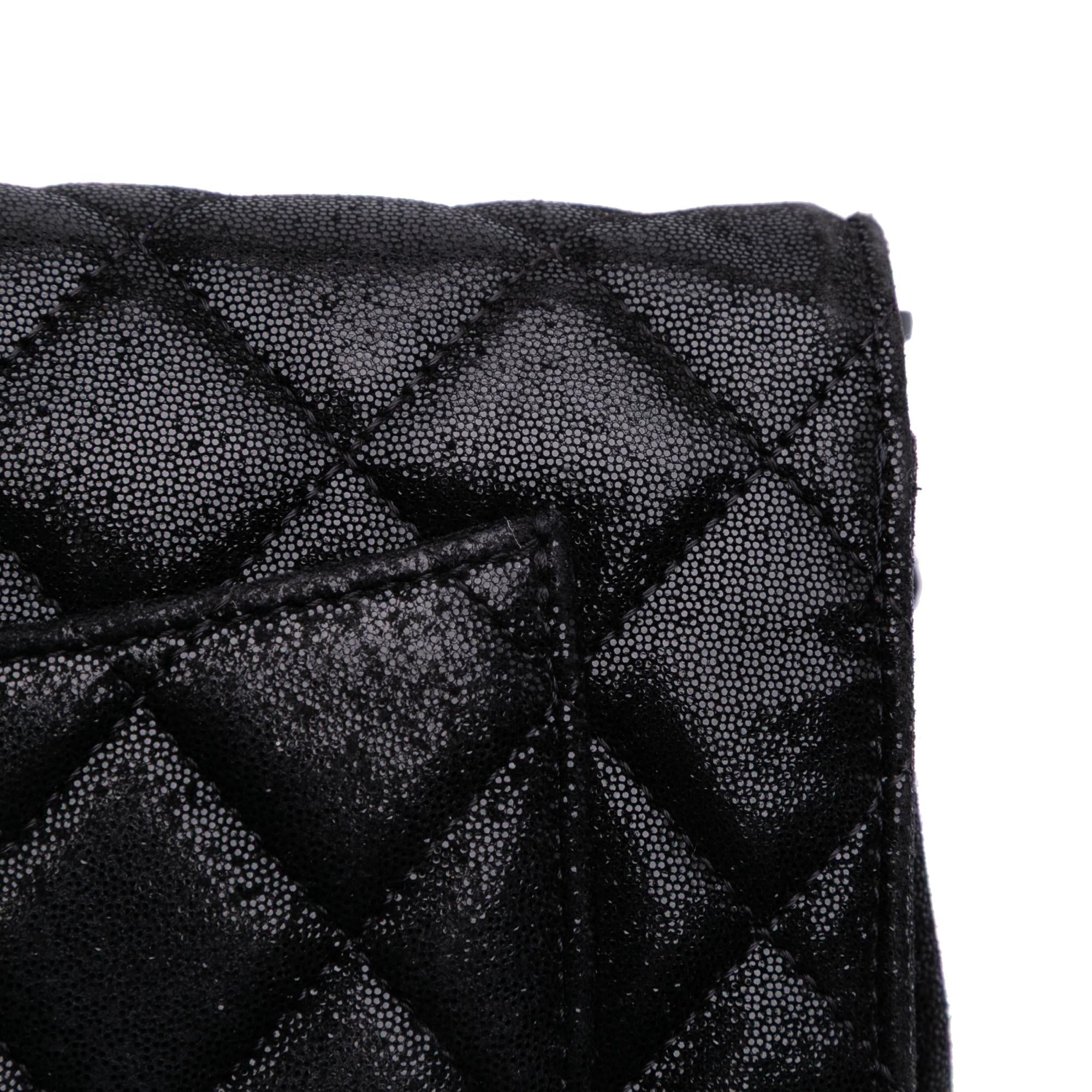 Chanel Sequined Goatskin CC Crystal Wallet On Chain