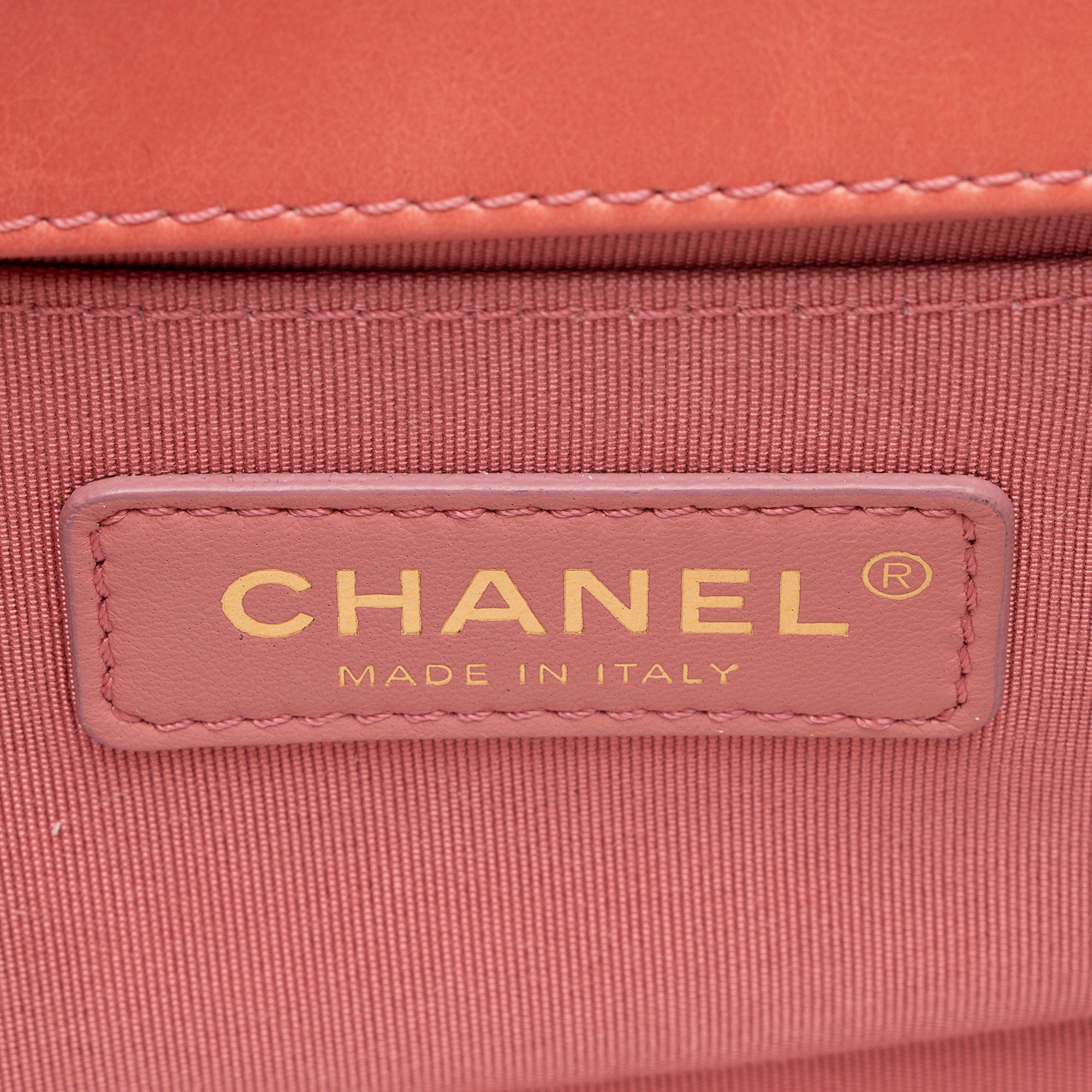 Chanel Shearling Calfskin Small Boy Bag
