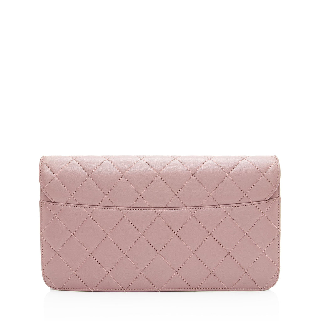 Chanel Sheepskin Beauty Lock Medium Flap Bag