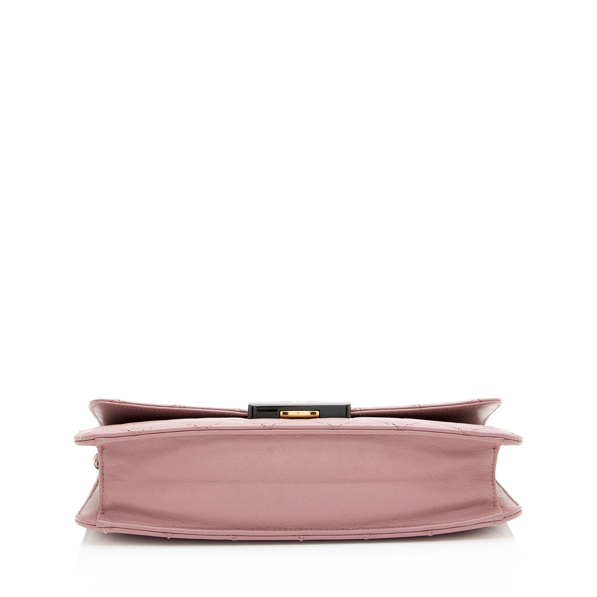 Chanel Sheepskin Beauty Lock Medium Flap Bag