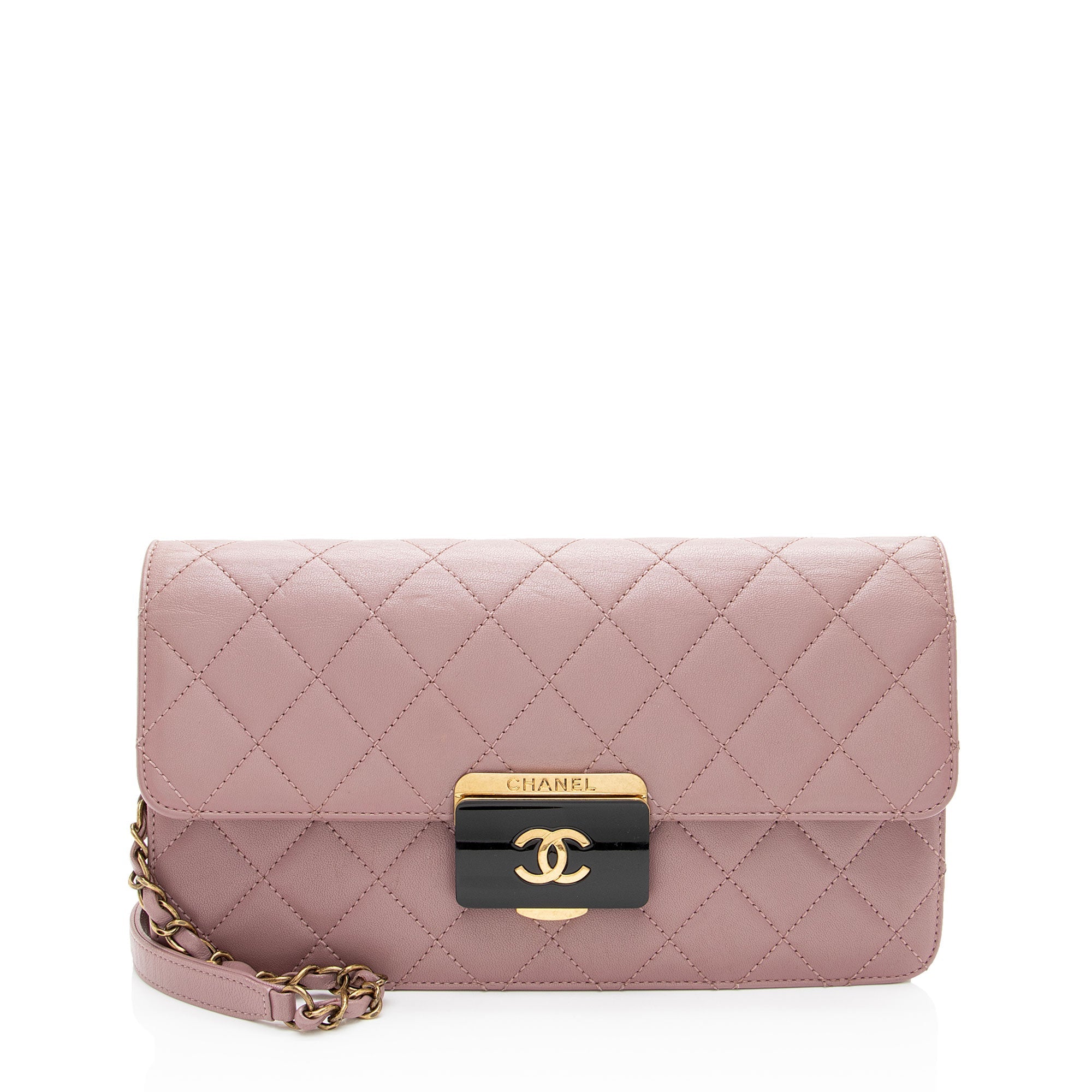 Chanel Sheepskin Beauty Lock Medium Flap Bag