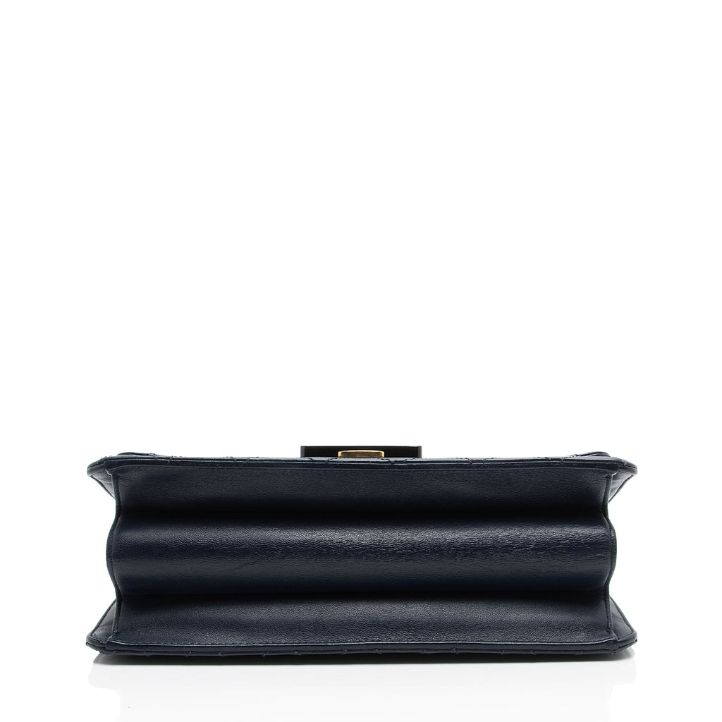 Chanel Sheepskin Beauty Lock Medium Flap Bag (SHF-2vXxjF)