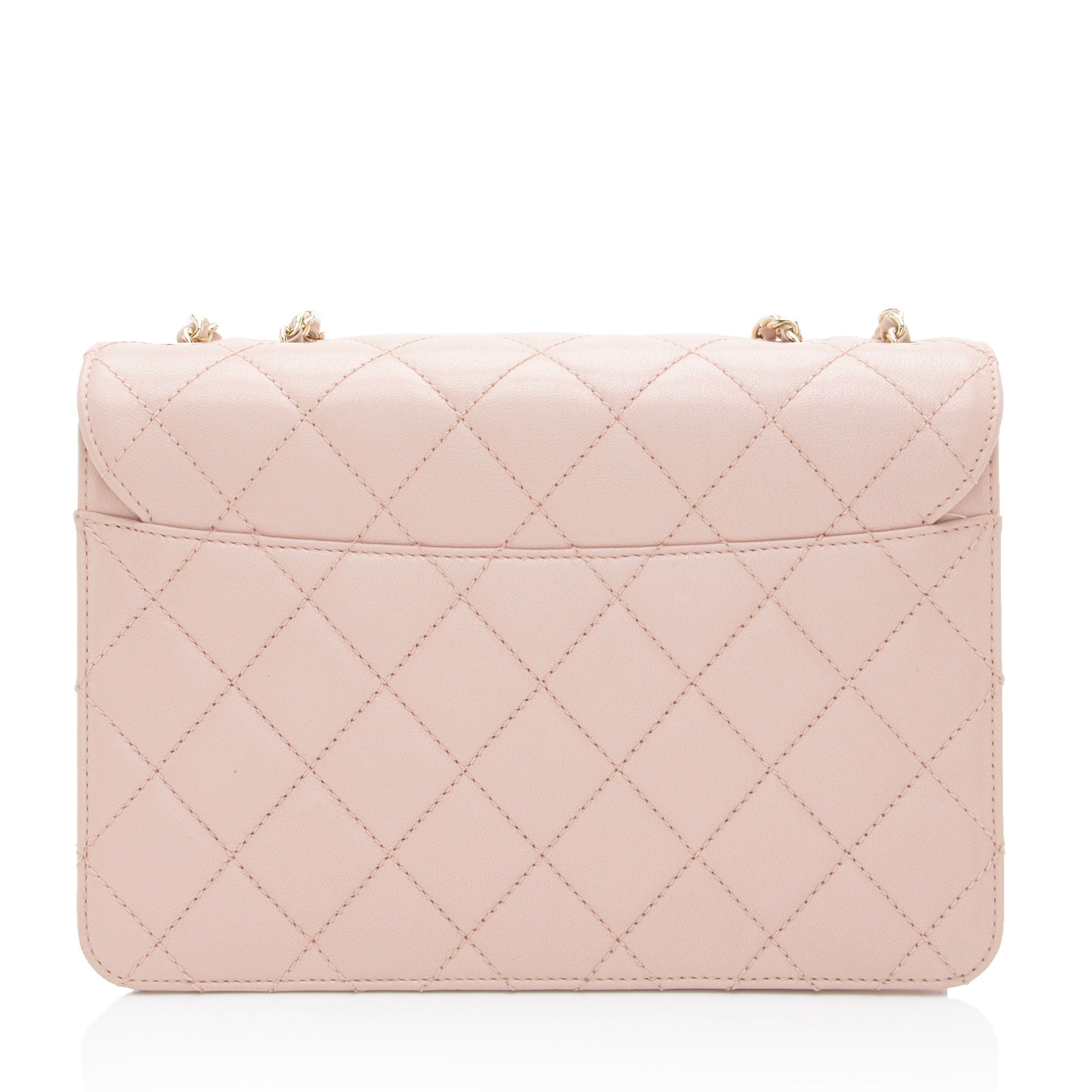 Chanel Sheepskin Beauty Lock Small Flap Bag