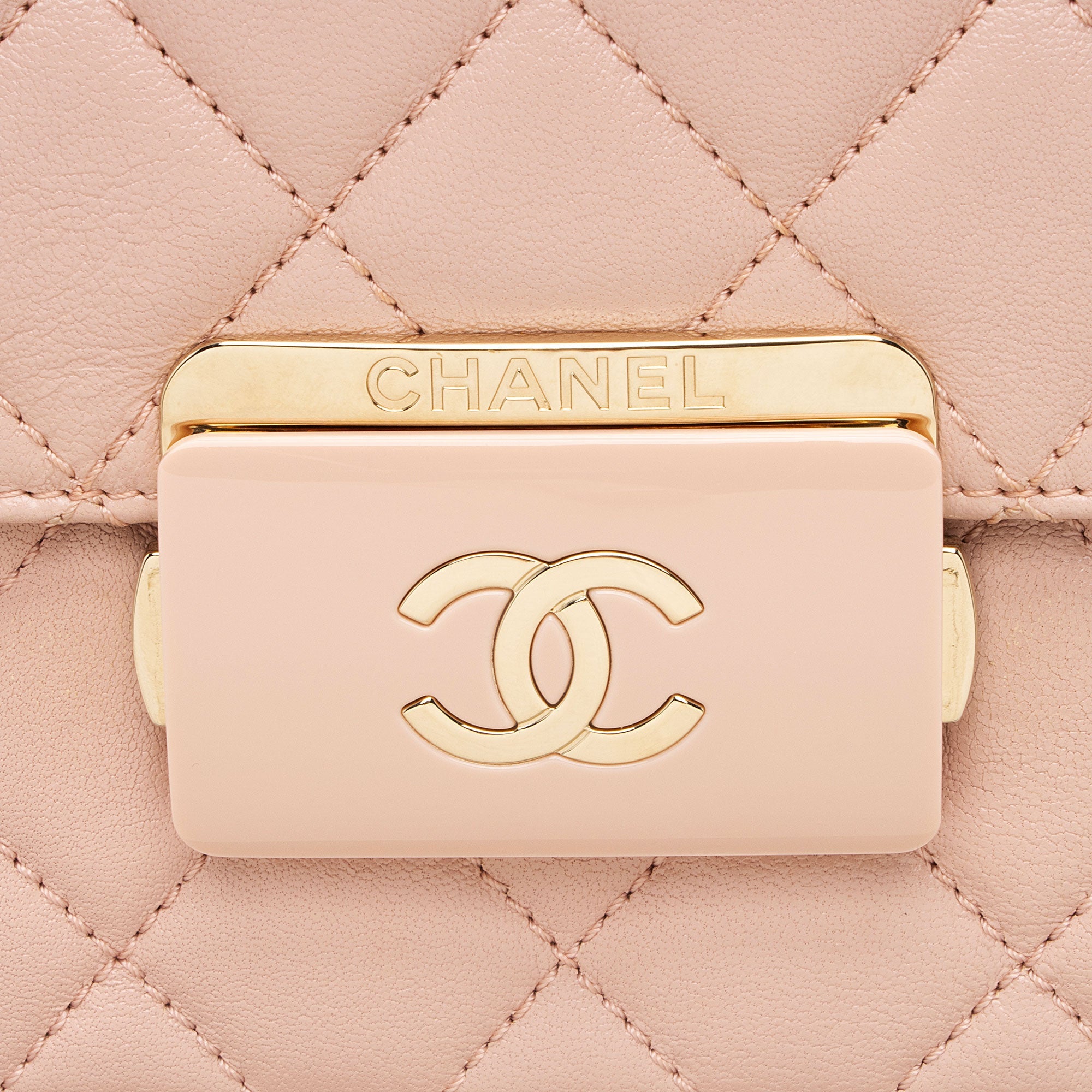 Chanel Sheepskin Beauty Lock Small Flap Bag