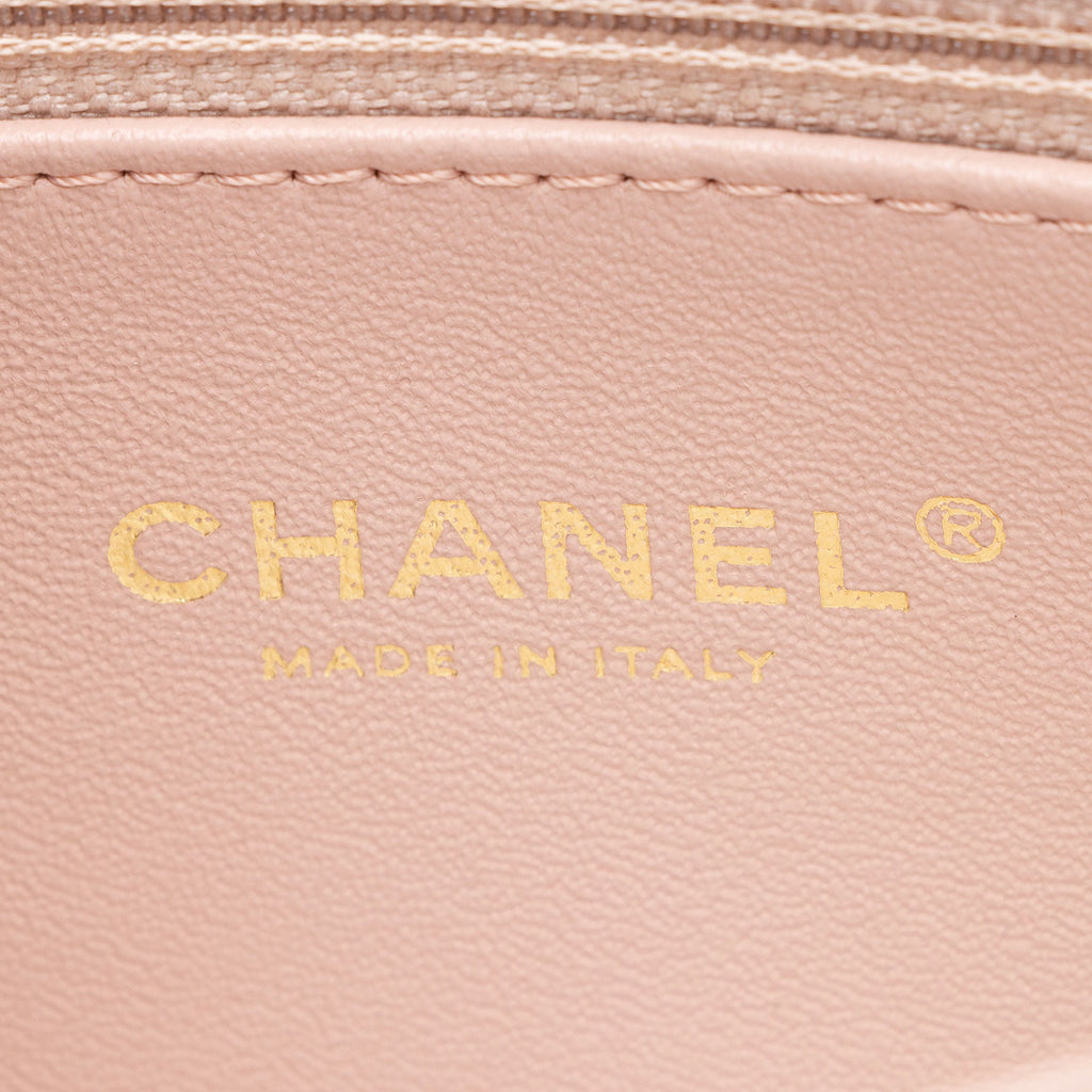 Chanel Sheepskin Beauty Lock Small Flap Bag