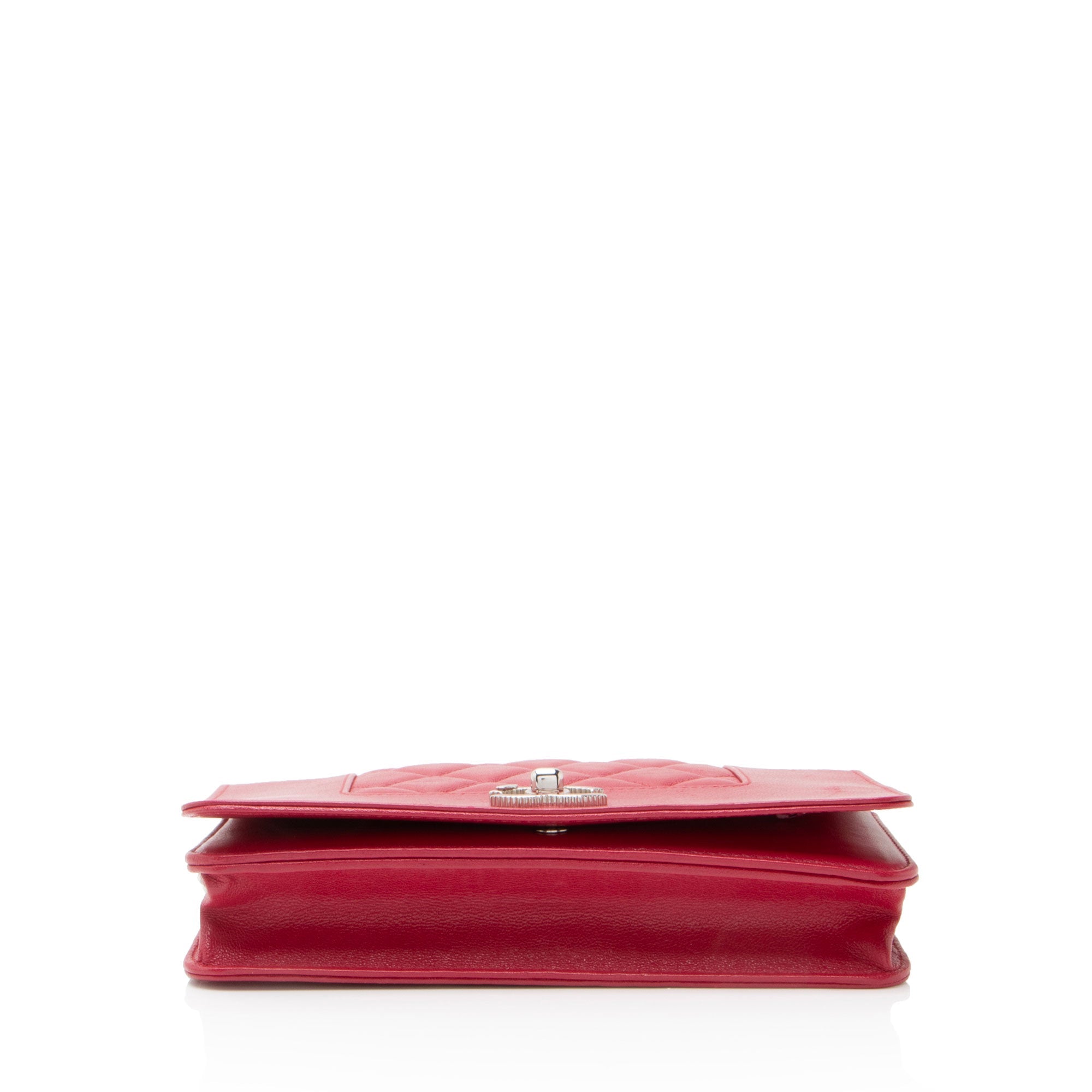 Chanel Sheepskin Mademoiselle Vintage Wallet on Chain