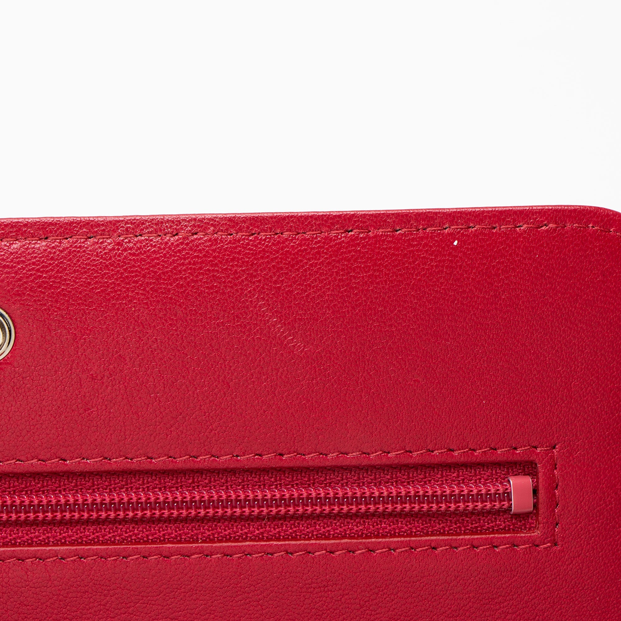 Chanel Sheepskin Mademoiselle Vintage Wallet on Chain