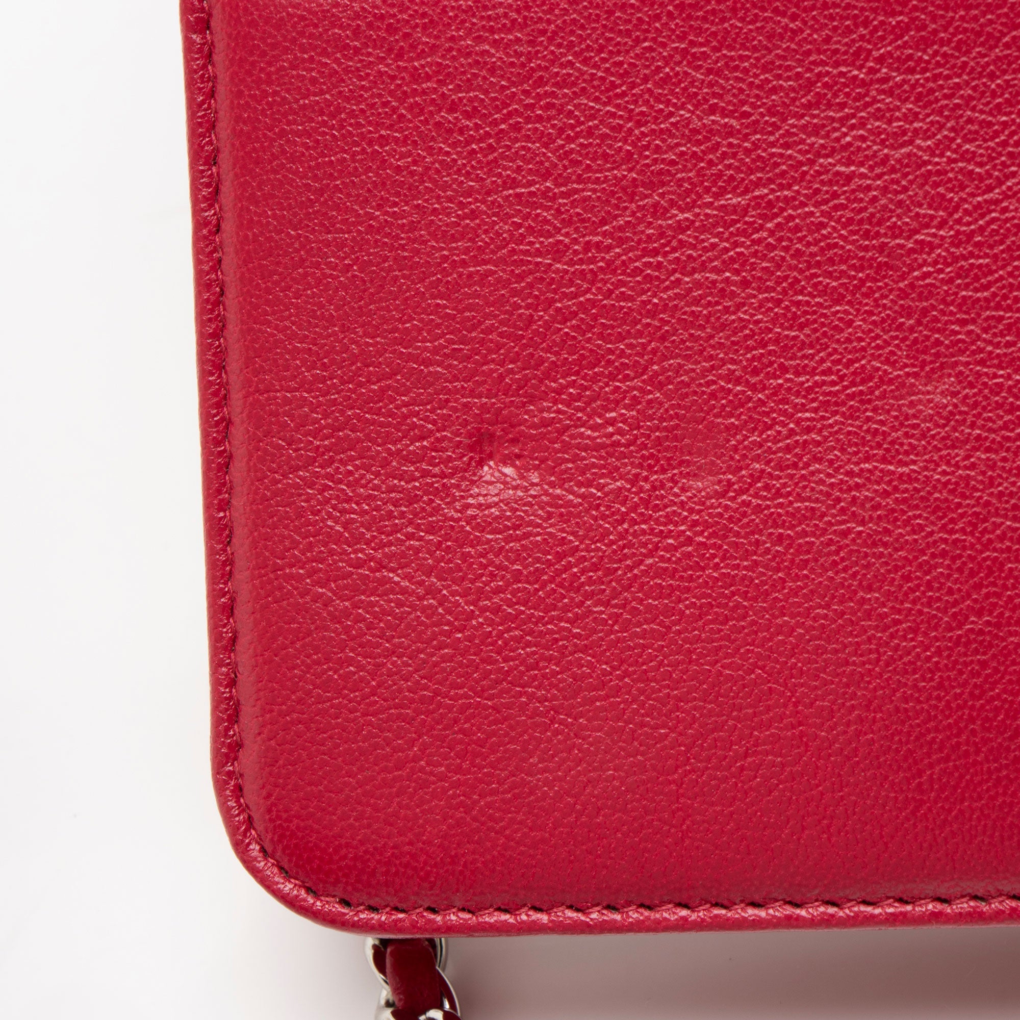 Chanel Sheepskin Mademoiselle Vintage Wallet on Chain