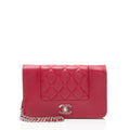 Chanel Sheepskin Mademoiselle Vintage Wallet on Chain